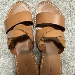 Soludos women's leather/suede sandals